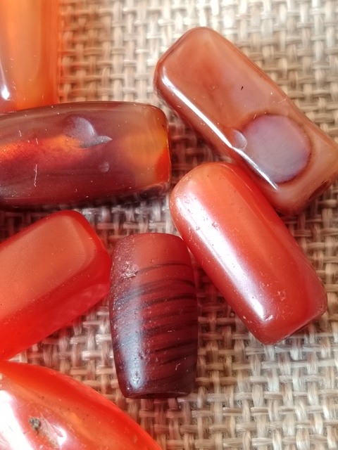 古玩玉器天然老珠子一批拍賣,當前價格148元