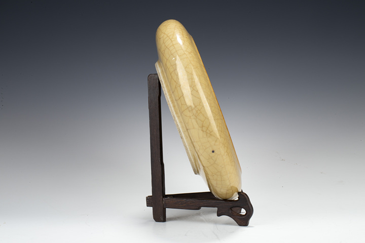 古玩陶瓷清晚·黃哥釉鏜鑼洗
真品鑒賞圖