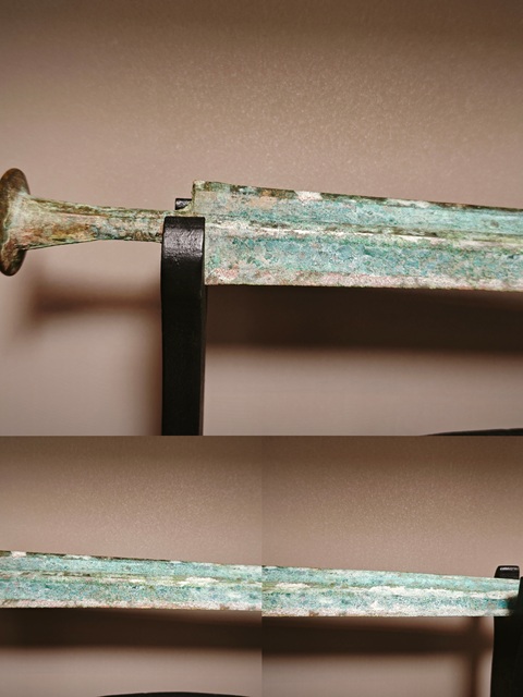 古玩銅器戰漢**劍 北京銅博鑒定82分拍賣，當前價格26800元