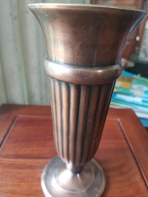 古玩銅器銅杯拍賣,當前價格460元