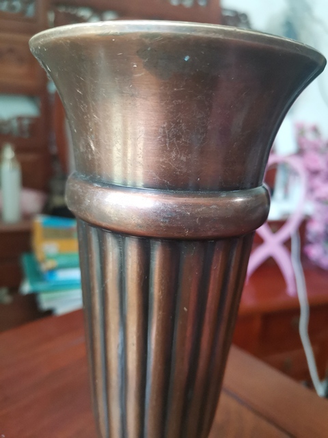 古玩銅器銅杯拍賣,當前價格460元