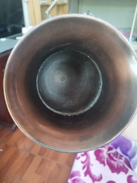 古玩銅器銅杯拍賣,當前價格460元