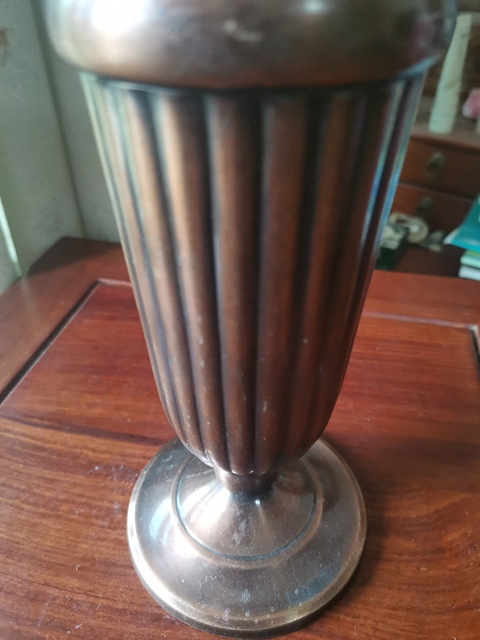 古玩銅器銅杯拍賣,當前價格460元