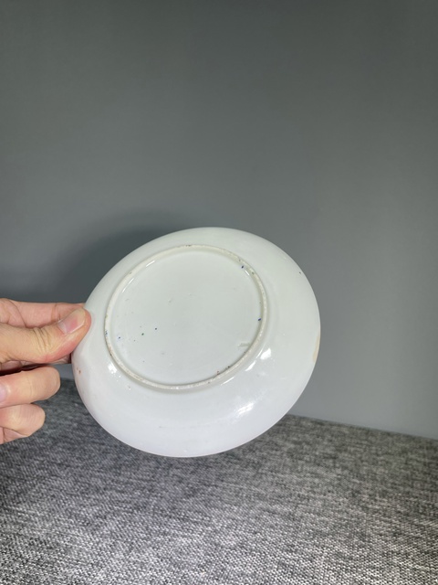 古玩陶瓷清代.五彩人物盤拍賣,當(dāng)前價(jià)格450元