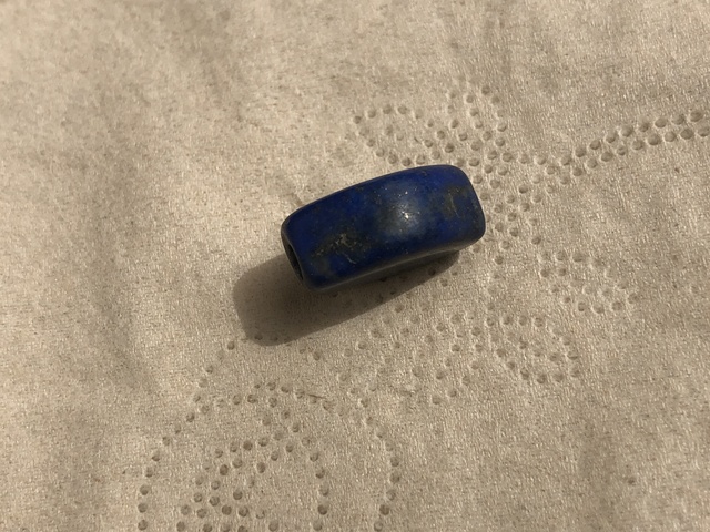 古玩玉器民國.青金石珠拍賣，當前價格0元