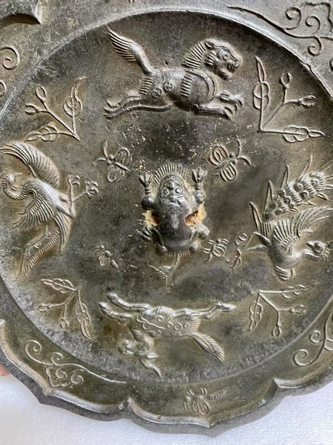 古玩銅器銅鏡真品鑒賞圖