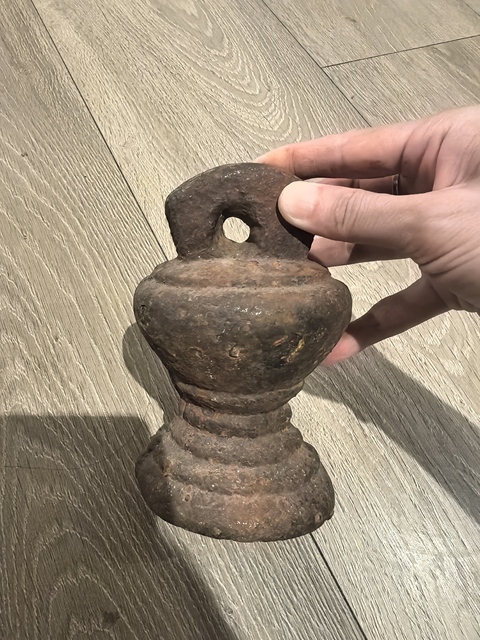 古玩銅器砝碼真品鑒賞圖
