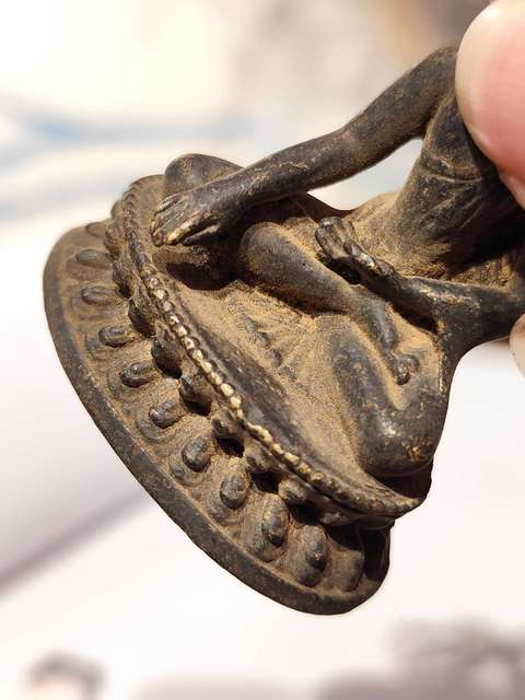 古玩銅器銅釋迦摩尼真品鑒賞圖
