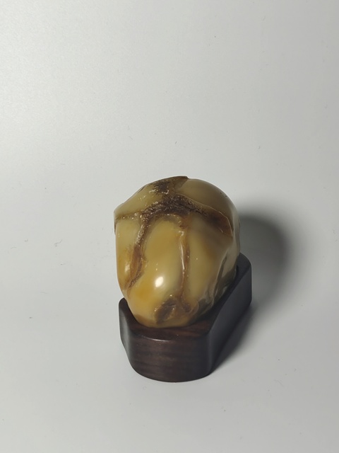 古玩雜項壽山石擺件拍賣,當前價格1500元
