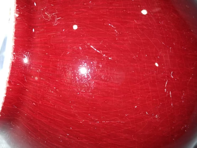 古玩陶瓷紅釉葫蘆瓶拍賣,當前價格888元