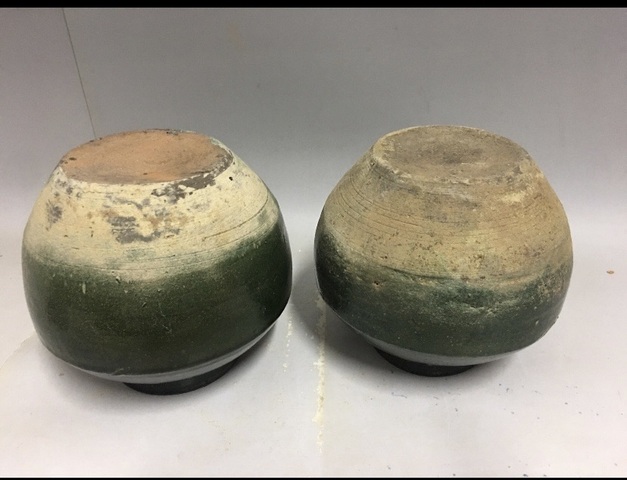古玩陶瓷漢綠釉罐拍賣，當前價格4888元