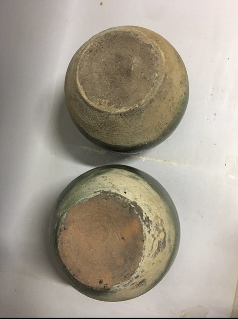 古玩陶瓷漢綠釉罐拍賣，當前價格4888元