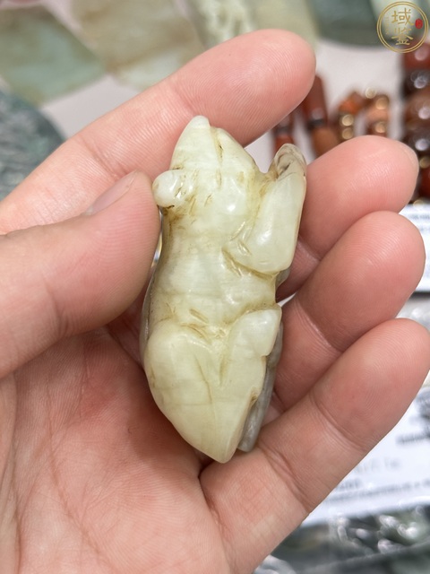 古玩玉器金蟾拍賣，當前價格1800元