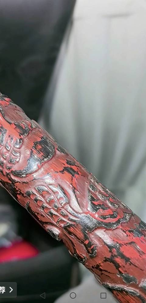 古玩雜項竹子雕刻香筒真品鑒賞圖