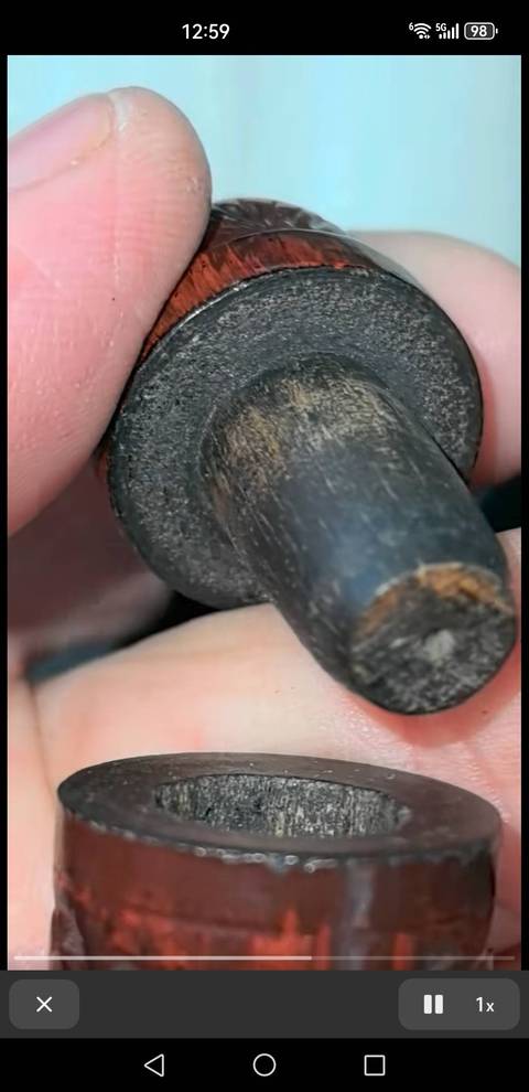 古玩雜項竹子雕刻香筒真品鑒賞圖