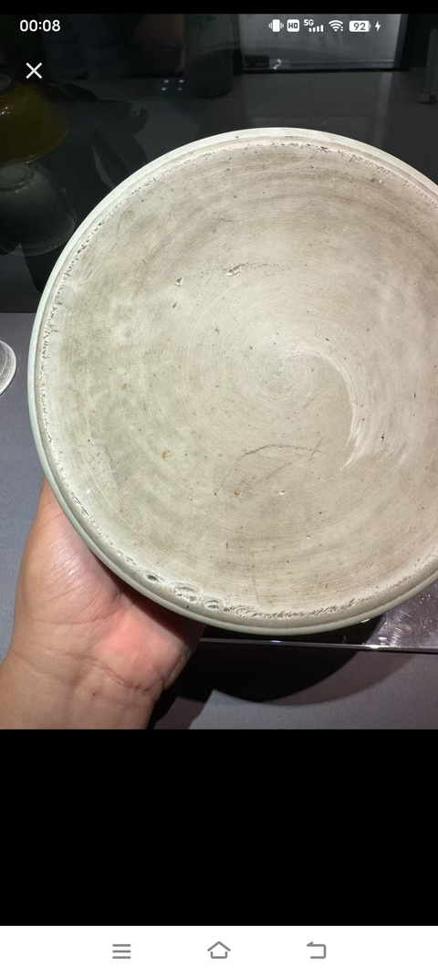 古玩陶瓷青花洗真品鑒賞圖