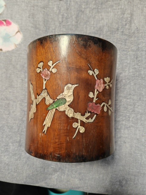 古玩雜項筆筒真品鑒賞圖