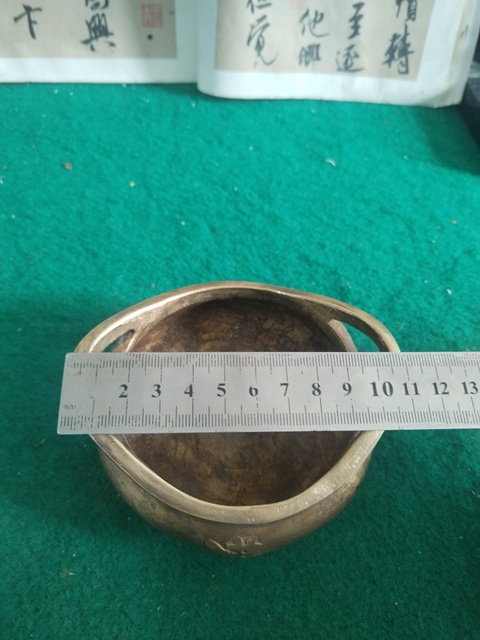 古玩銅器銅爐真品鑒賞圖