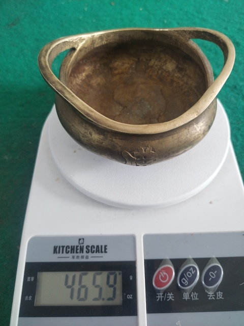 古玩銅器銅爐真品鑒賞圖