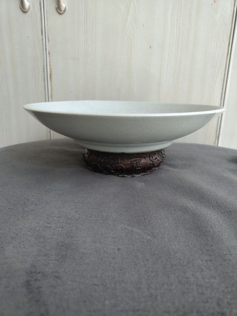 古玩陶瓷哥釉盤拍賣,當(dāng)前價(jià)格2288元