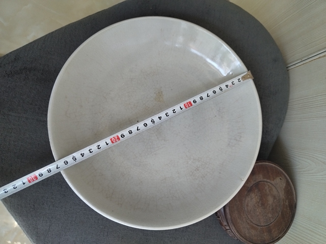 古玩陶瓷哥釉盤拍賣,當(dāng)前價(jià)格2288元