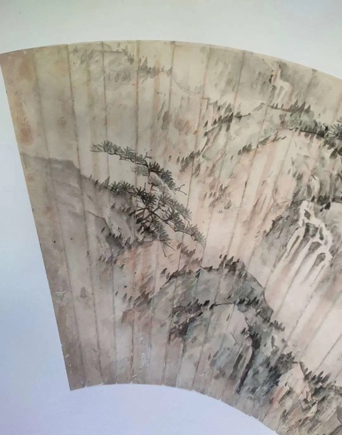 古玩字畫陳疇鄧懷農扇面拍賣，當前價格6800元