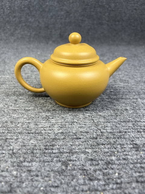 古玩雜項黃泥紫砂壺拍賣,當前價格158元