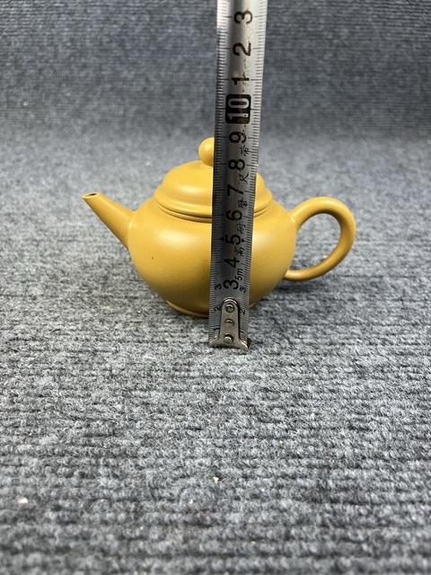 古玩雜項黃泥紫砂壺拍賣,當前價格158元