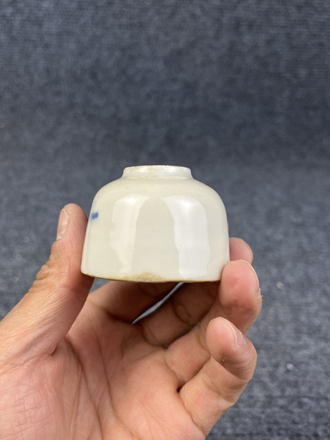 古玩陶瓷青花小水盂拍賣,當前價格799元