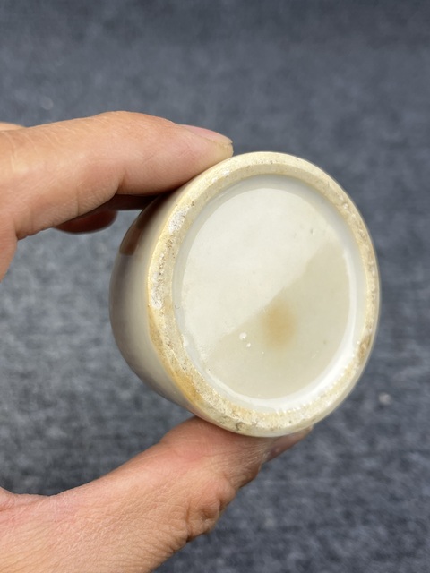 古玩陶瓷青花小水盂拍賣,當前價格799元