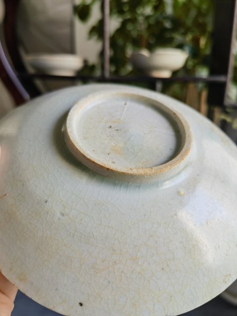 古玩陶瓷【精品】南宋湖田窯刻花葵口盤拍賣,當前價格0元