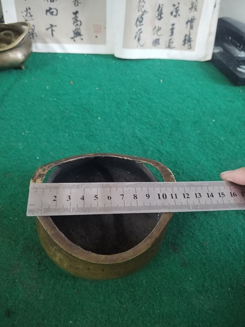 古玩銅器銅爐真品鑒賞圖