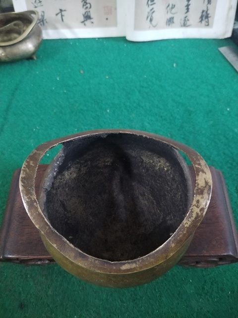 古玩銅器銅爐真品鑒賞圖