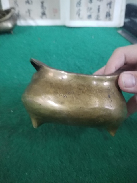 古玩銅器銅爐真品鑒賞圖