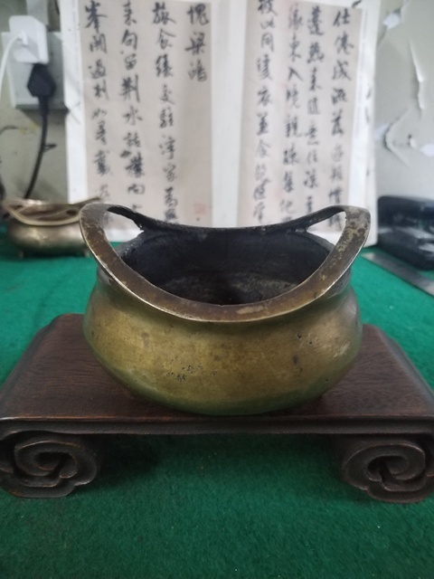 古玩銅器銅爐真品鑒賞圖