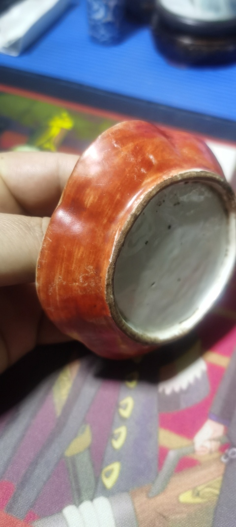 古玩陶瓷晚清·粉彩仕女紋香插拍賣,當前價格8000元