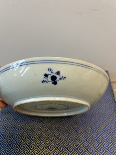 古玩陶瓷清康雍·青花纏枝花卉吉字盤拍賣,當(dāng)前價(jià)格12000元