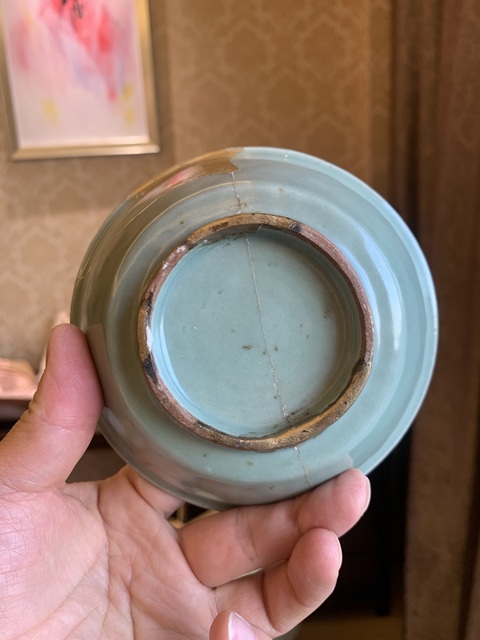 古玩陶瓷龍泉青瓷直壁洗拍賣,當前價格4600元