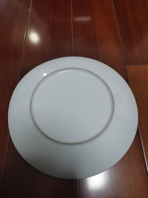 古玩陶瓷創匯期花卉紋盤拍賣，當前價格560元