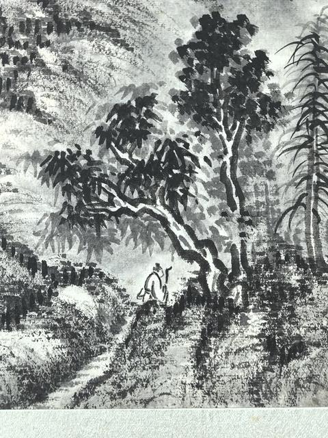 古玩字畫蕭遜山水真品鑒賞圖