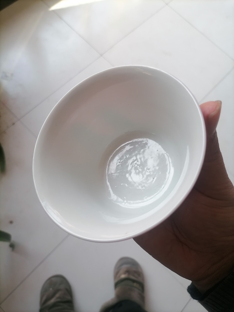 古玩陶瓷胭脂紅蓋碗，模糊，偏老真品鑒賞圖