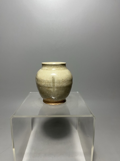 古玩陶瓷青白釉瓜棱罐拍賣(mài)，當(dāng)前價(jià)格880元