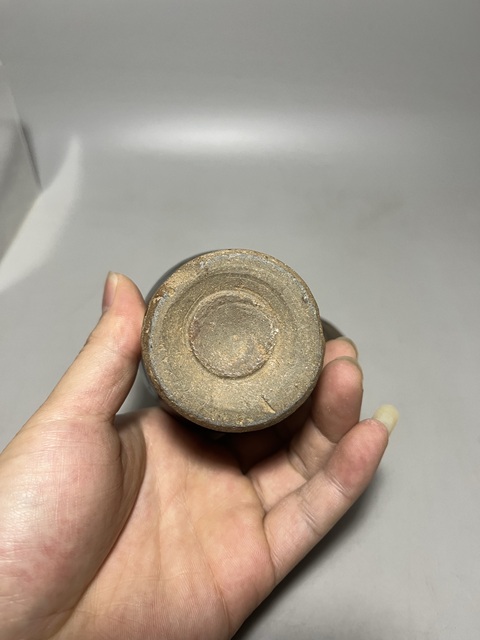 古玩陶瓷南宋建窯系黑釉蓋罐拍賣，當前價格1800元
