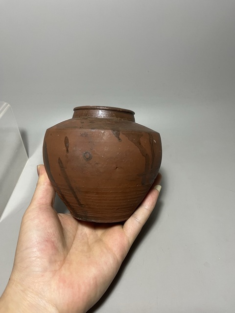 古玩陶瓷洪塘窯茶入拍賣,當前價格0元