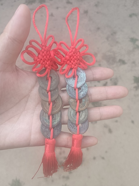 古玩錢幣大武帝錢~開元通寶等兩串拍賣,當前價格188元