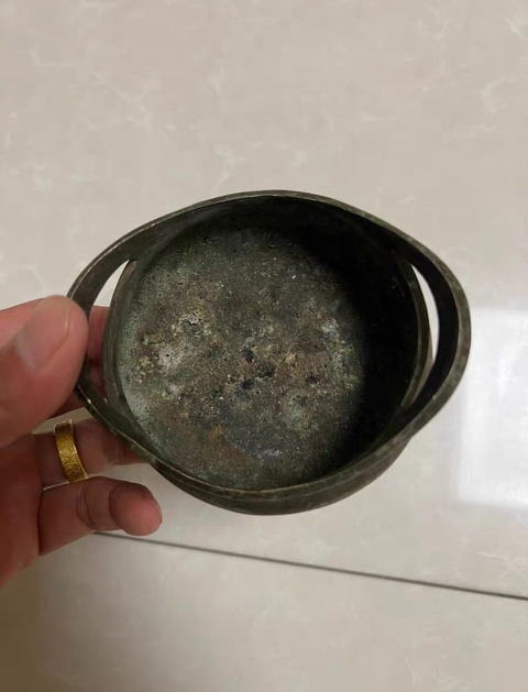 古玩銅器銅爐真品鑒賞圖