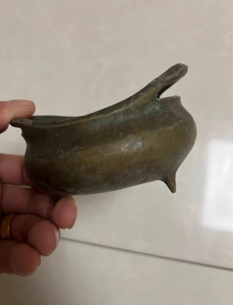 古玩銅器銅爐真品鑒賞圖