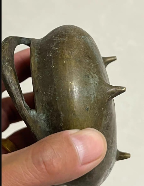 古玩銅器銅爐真品鑒賞圖