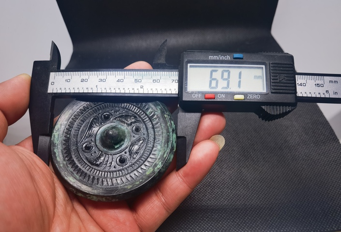 古玩銅器銅鏡真品鑒賞圖