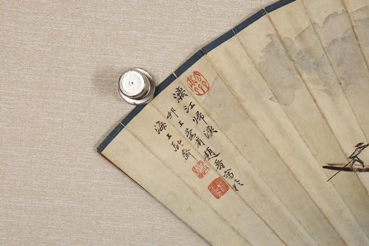 古玩字畫書畫成扇真品鑒賞圖